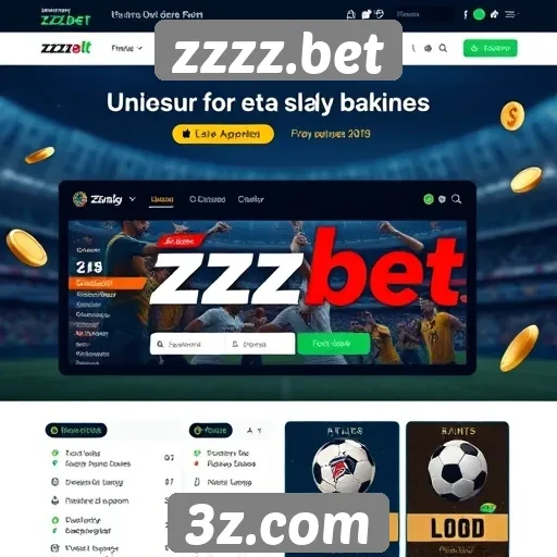 Funcionalidades principais do site zzzz.bet