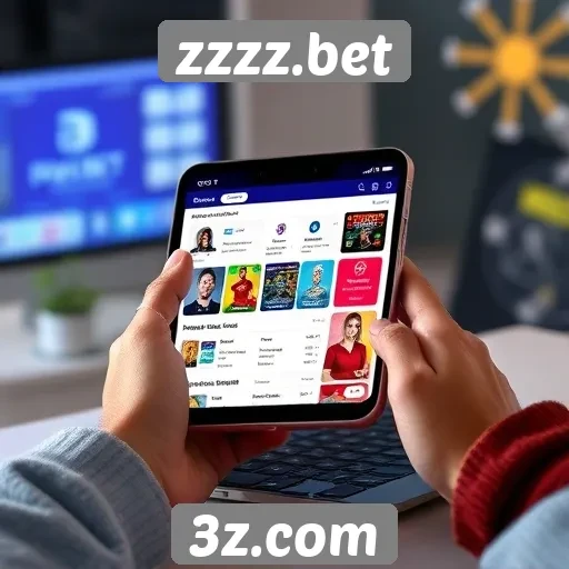 Evolução da interface de usuário em zzzz.bet